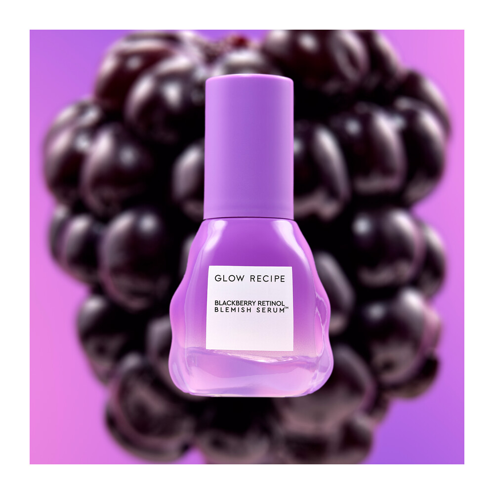 سرم Glow Recipe Blackberry Retinol Blemish Serum