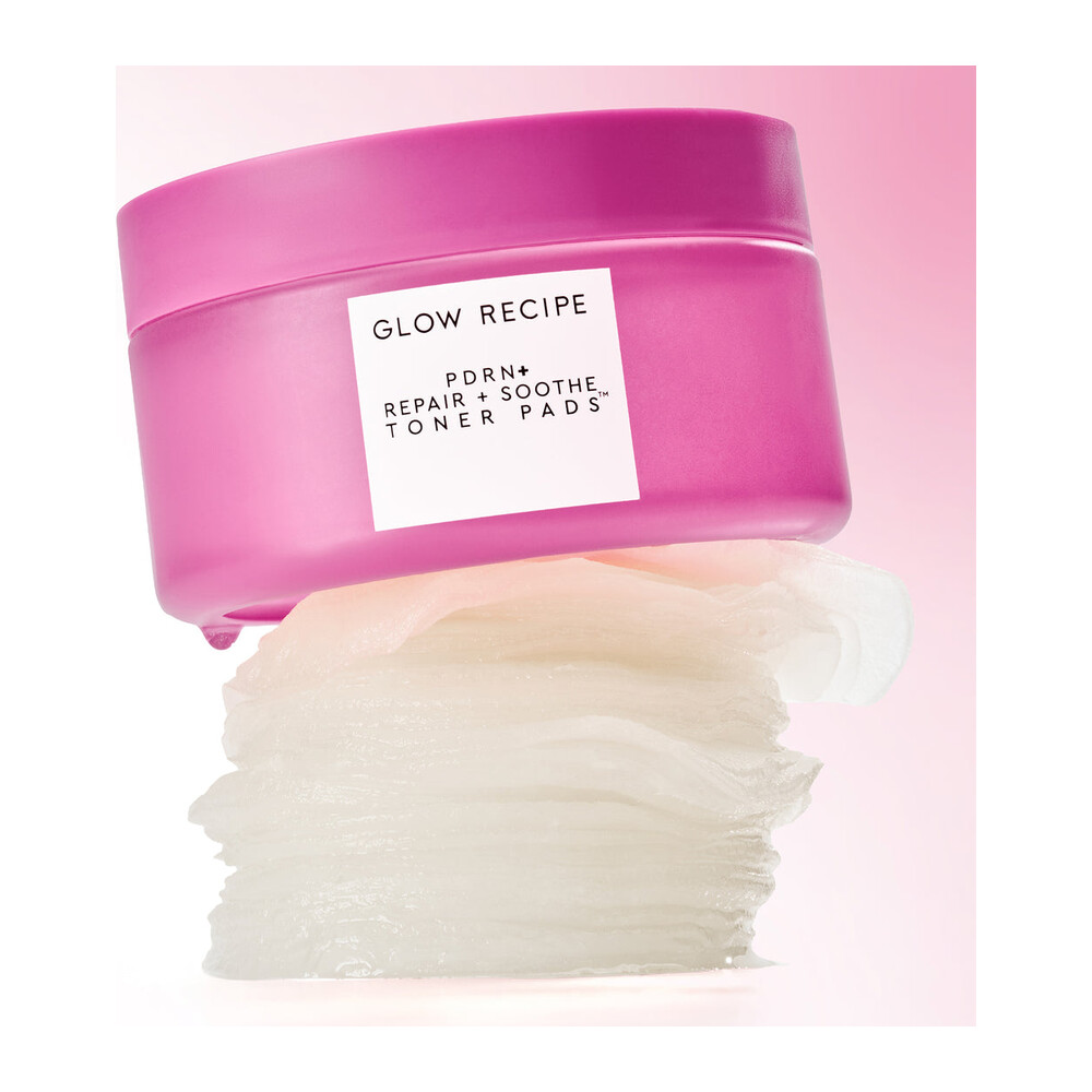 تونر Glow Recipe PDRN+ Repair + Soothe Korean Toner Pads