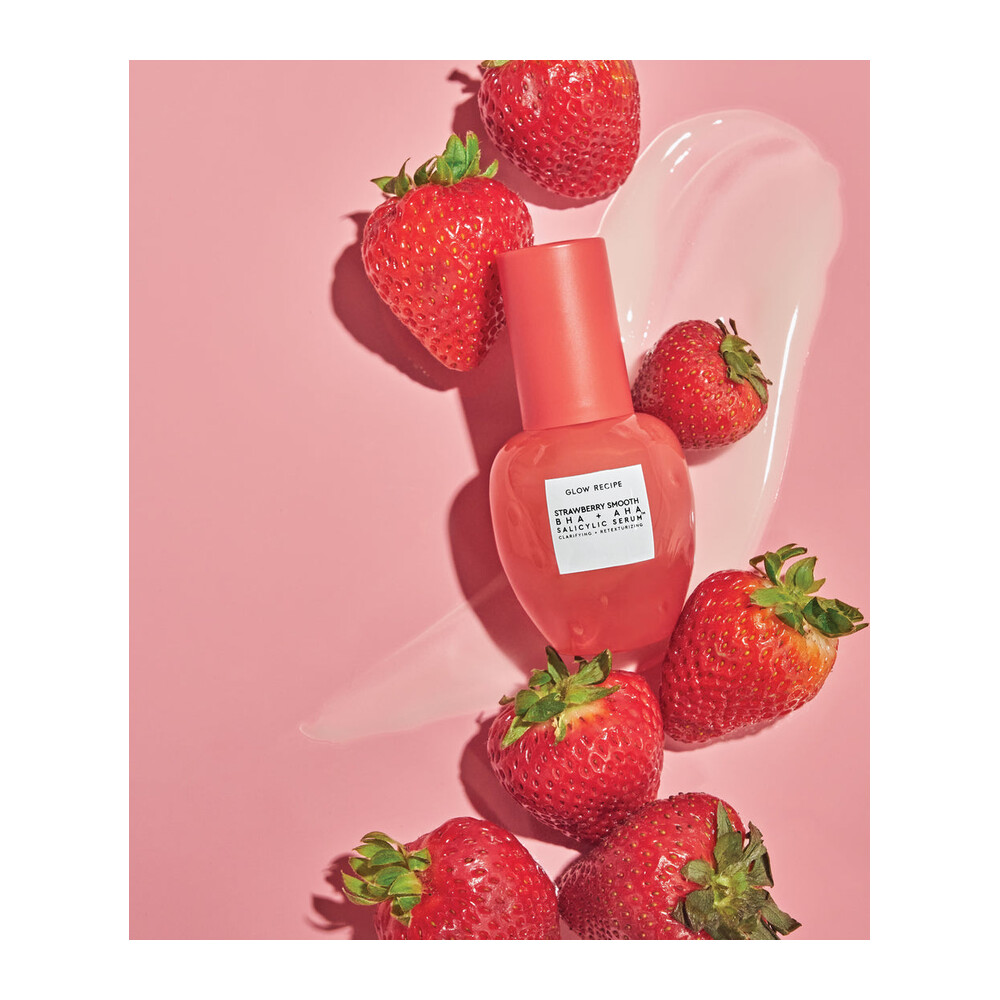 سرم Glow Recipe Strawberry Smooth BHA+AHA Salicylic Serum