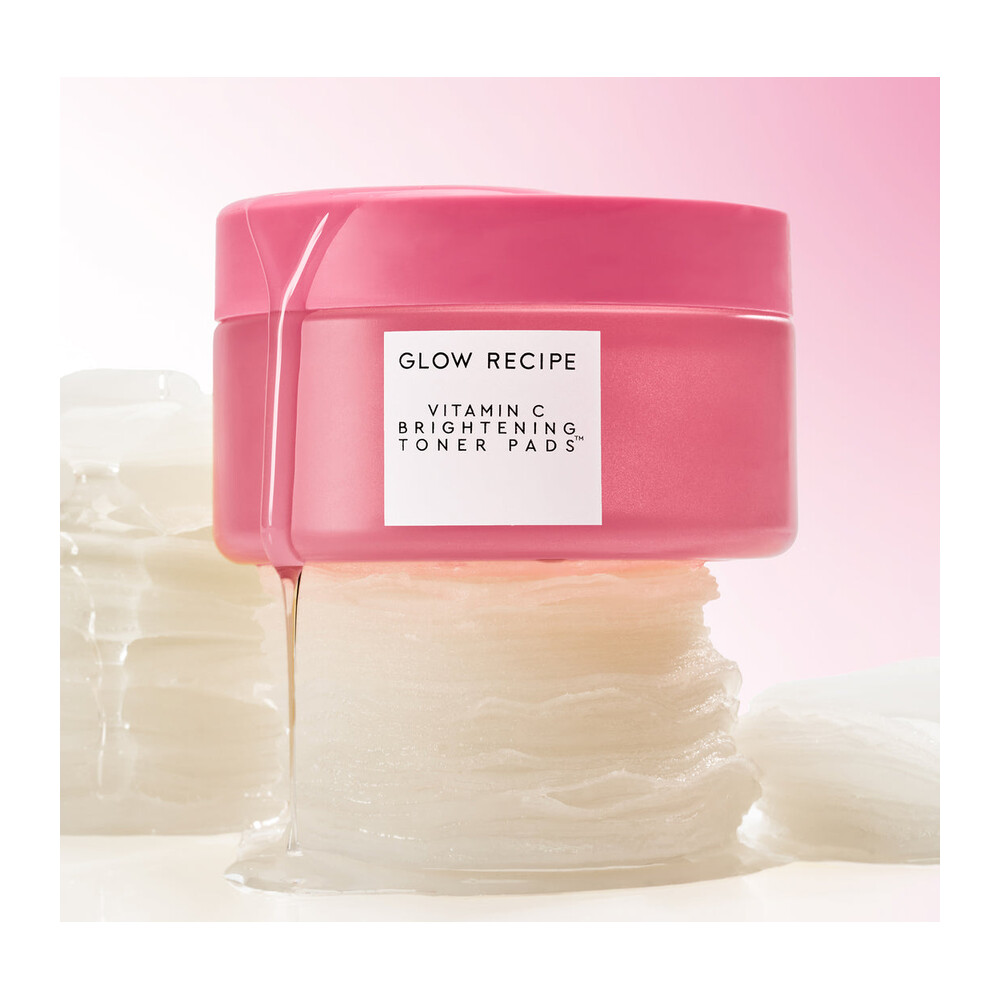 تونر Glow Recipe Vitamin C Brightening Korean Toner Pads