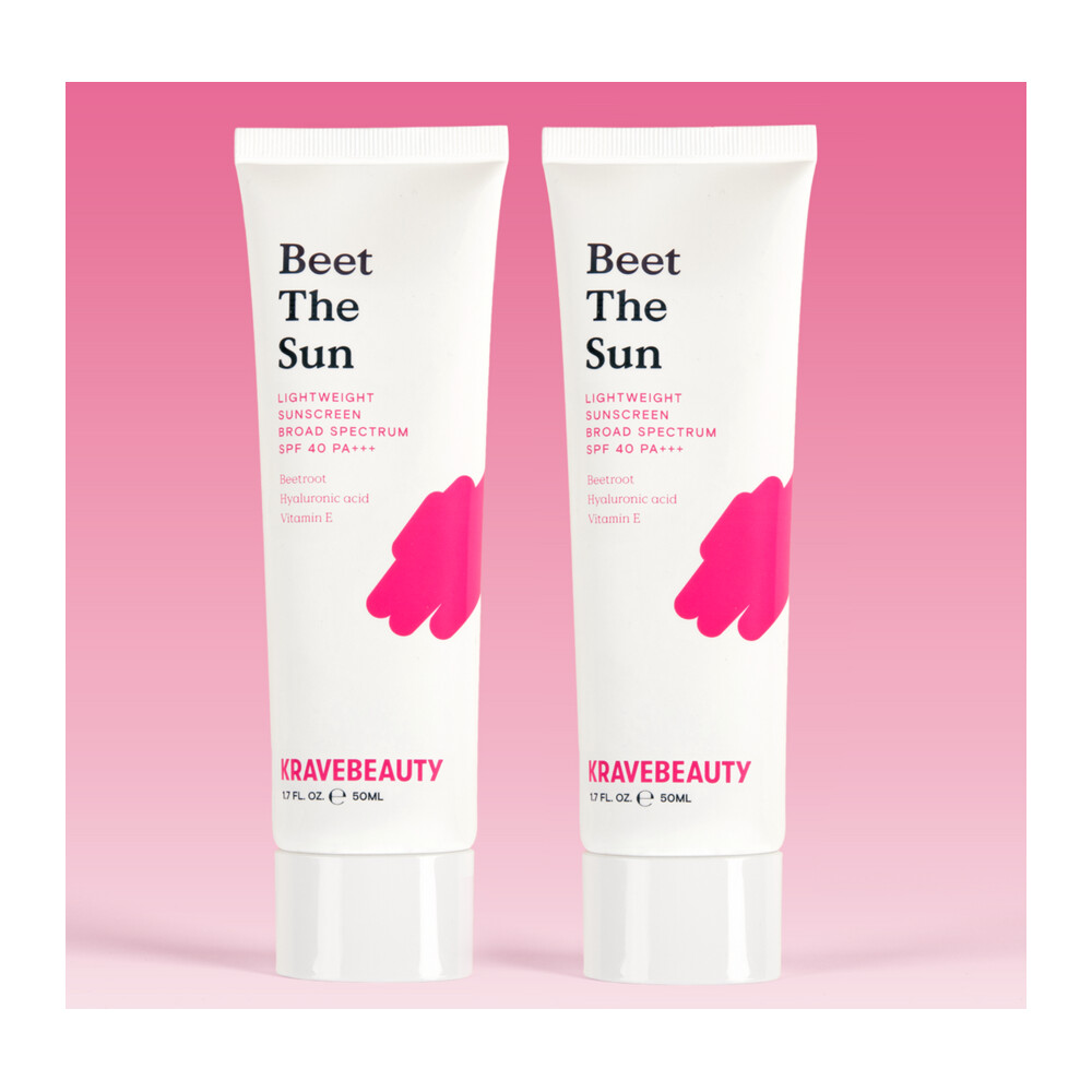 ضدآفتاب Krave Beauty Duo Beet The Sun SPF 40 PA+++