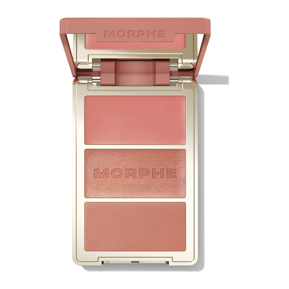 رژگونه Morphe Cheek Thrills Multi-Finish Face Trio