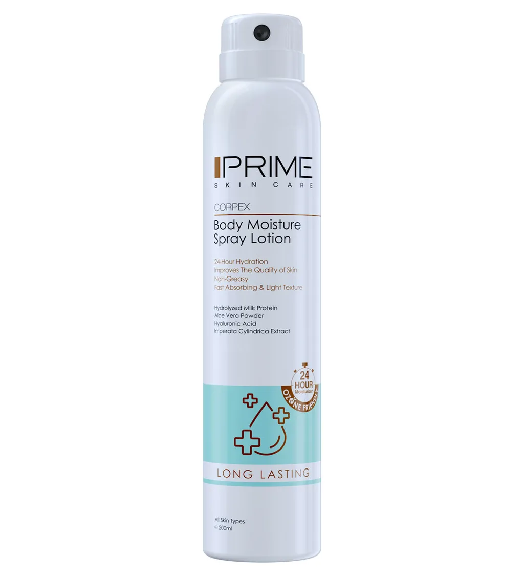 اسپری لوسیون بدن آبرسان Long Lasting - 200 میلی لیتر