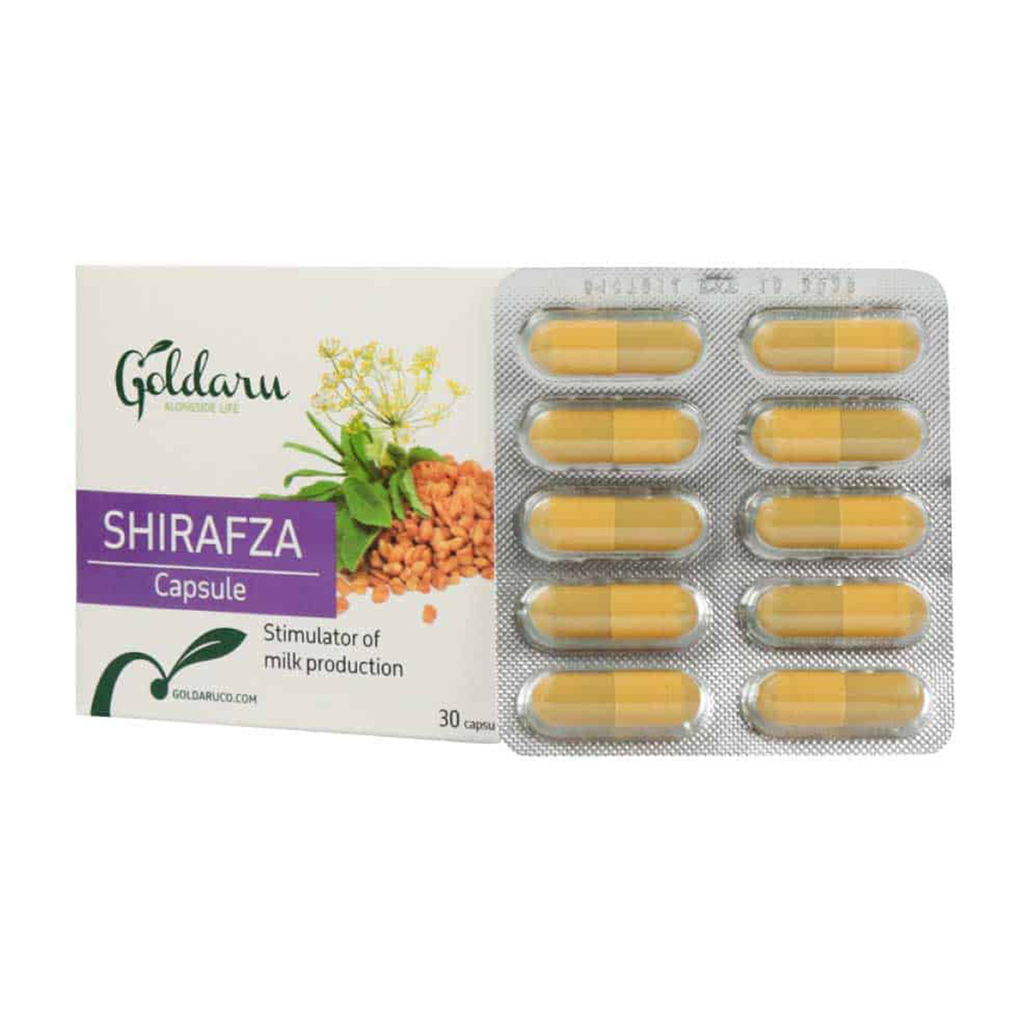 کپسول شیرافزا - بسته 30 عددی