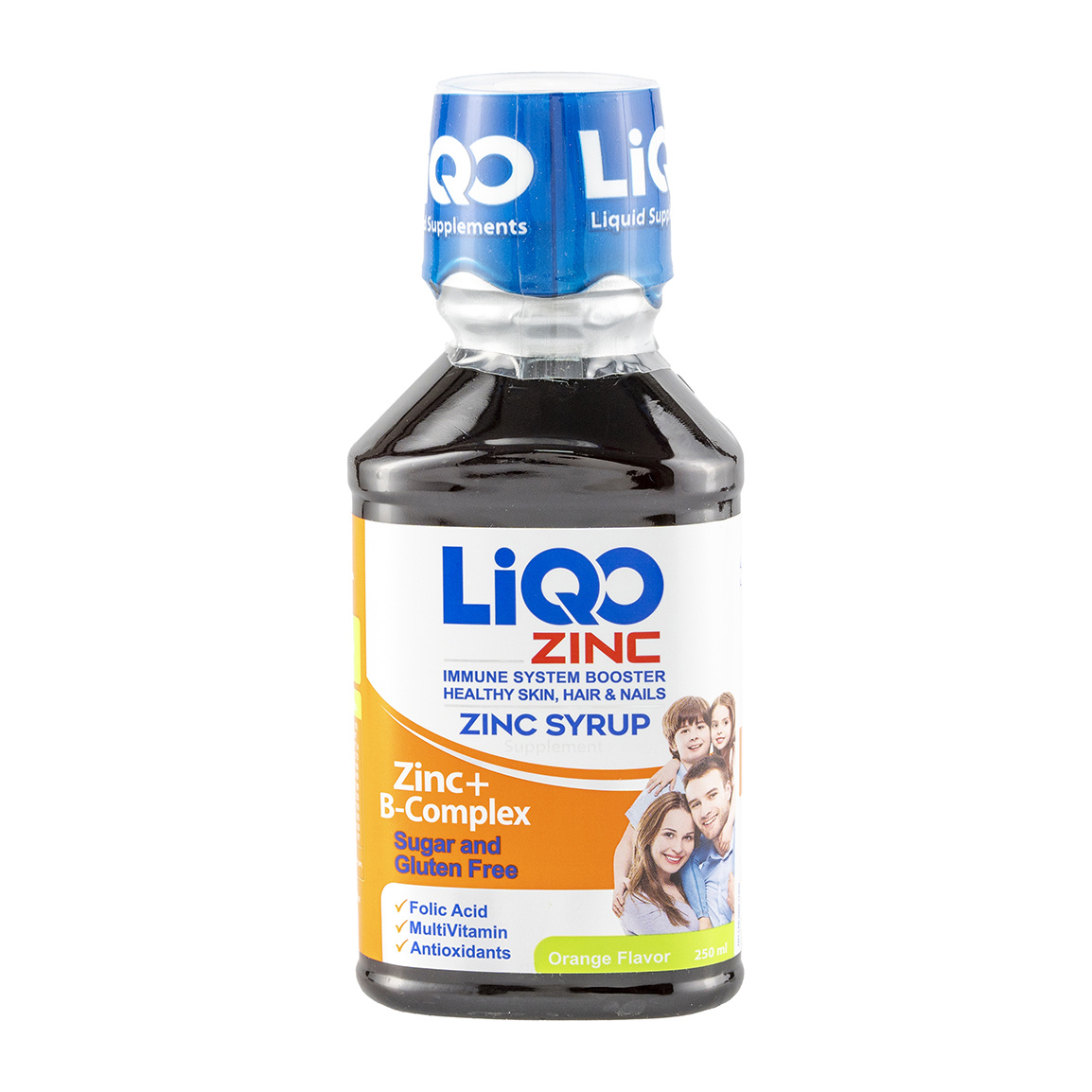 شربت زینک Liqo Zinc - 250 میلی‌لیتر