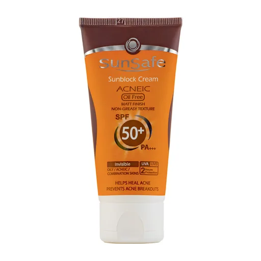 کرم ضد آفتاب فاقد چربی SPF50 پوست چرب - 50 میلی لیتر