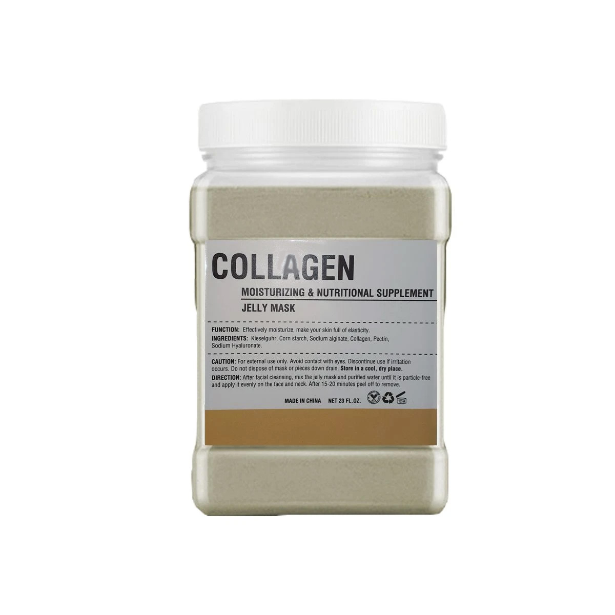 ماسک پودری هیدروژلی صورت Collagen - 650 گرم