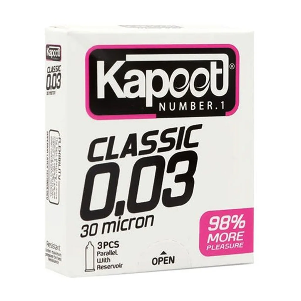 کاندوم Classic 30 micron - 3 عددی