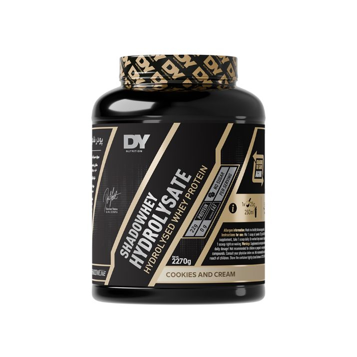 پودر پروتئین شادو وی هیدرولیز طعم بیسکوییت کرم‌دار - 2270 گرم
