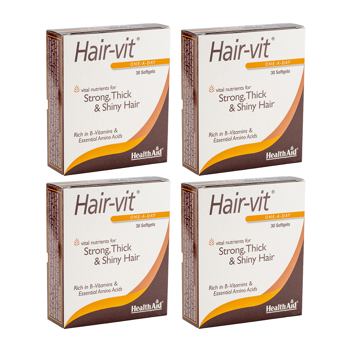 پک چهار عددی کپسول هیرویت - بسته 30 عددی