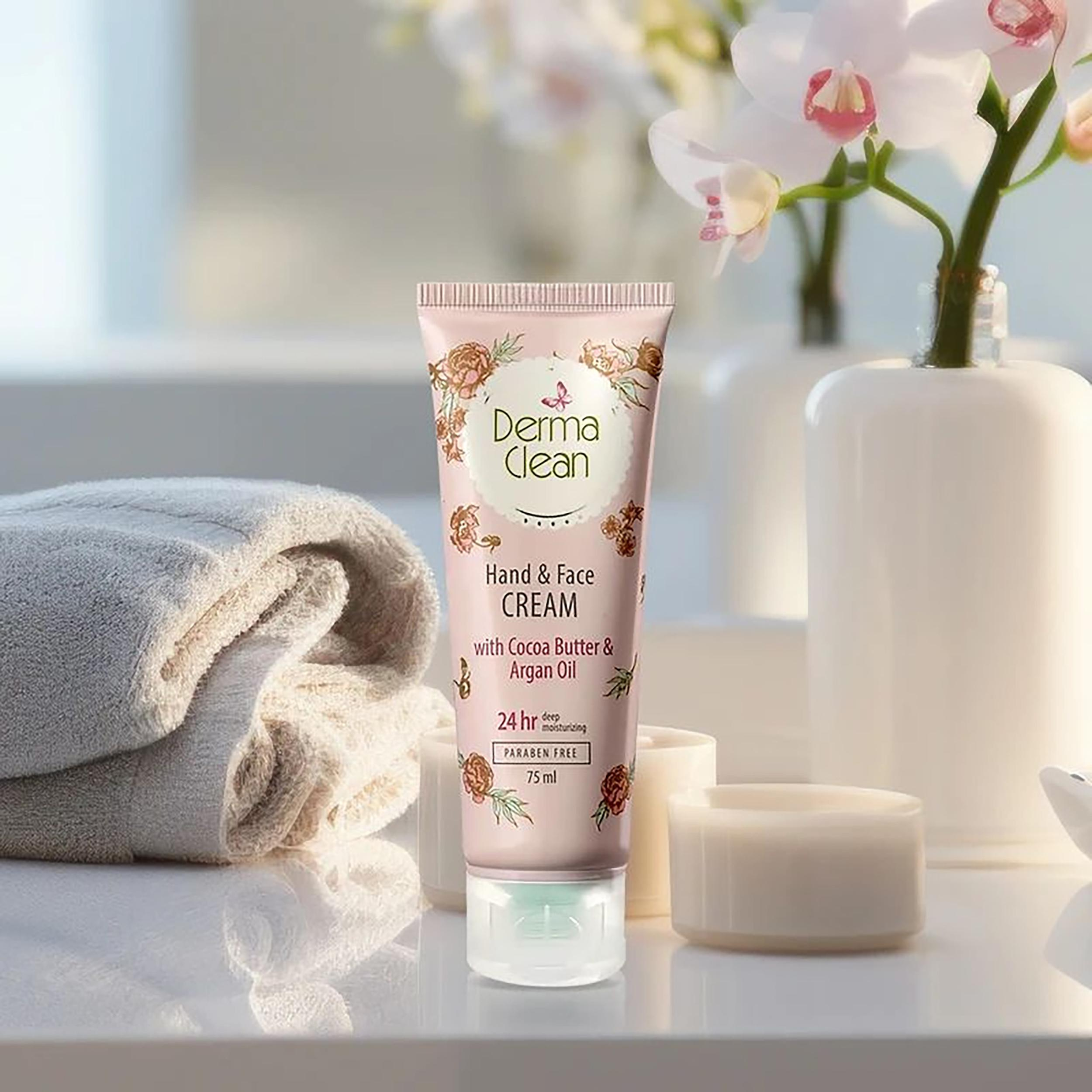کرم دست و صورت آرگان و کره کاکائو Deep Moisturizing - 75 میلی‌لیتر