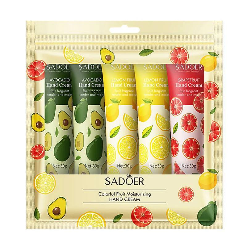 کرم مرطوب‌کننده دست و صورت Fruit - 30 گرم، بسته 5 عددی