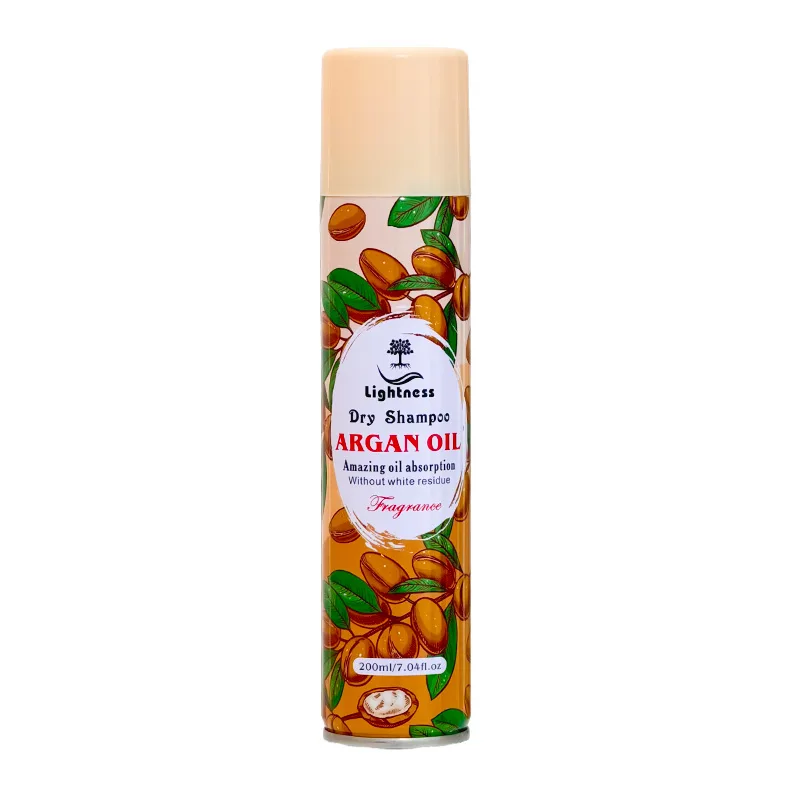 شامپو خشک لایتنس Argan Oil موهای چرب - 200 میلی لیتر
