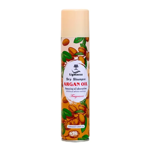 شامپو خشک لایتنس Argan Oil موهای چرب - 200 میلی لیتر