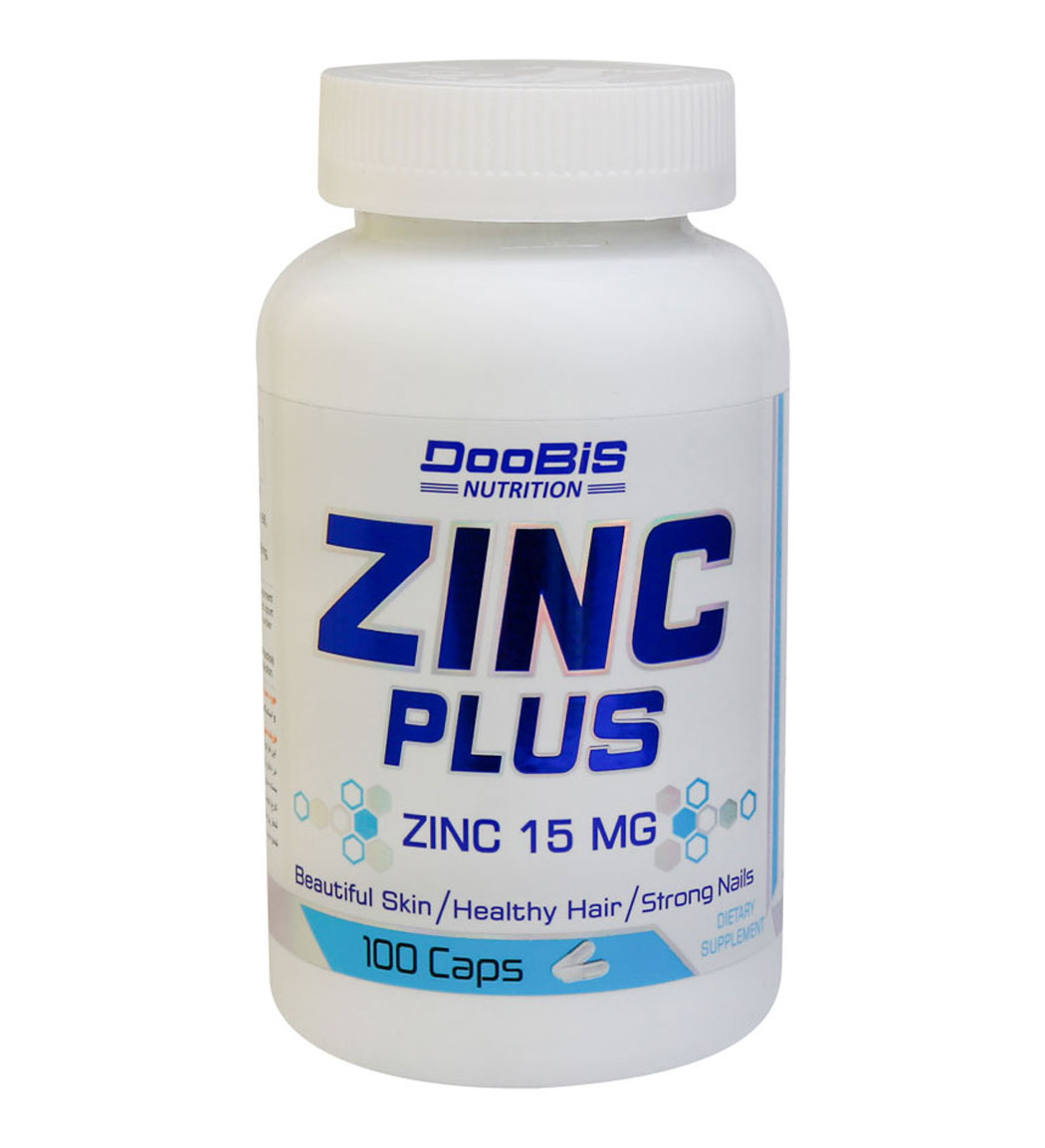 کپسول Zinc Plus 15 - بسته 100 عددی