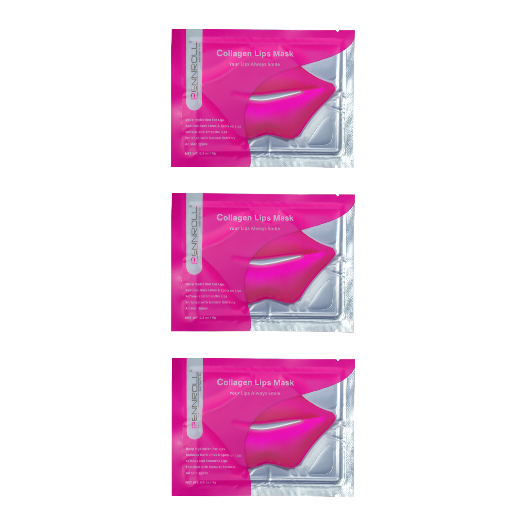 ماسک ژلی لب PRD - 6 گرم، مجموعه 3 عددی