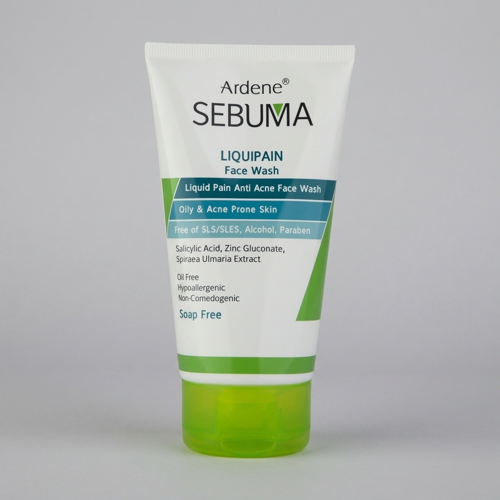 مایع شستشوی غیرصابونی پوست چرب Liquipain - 150 میلیلیتر