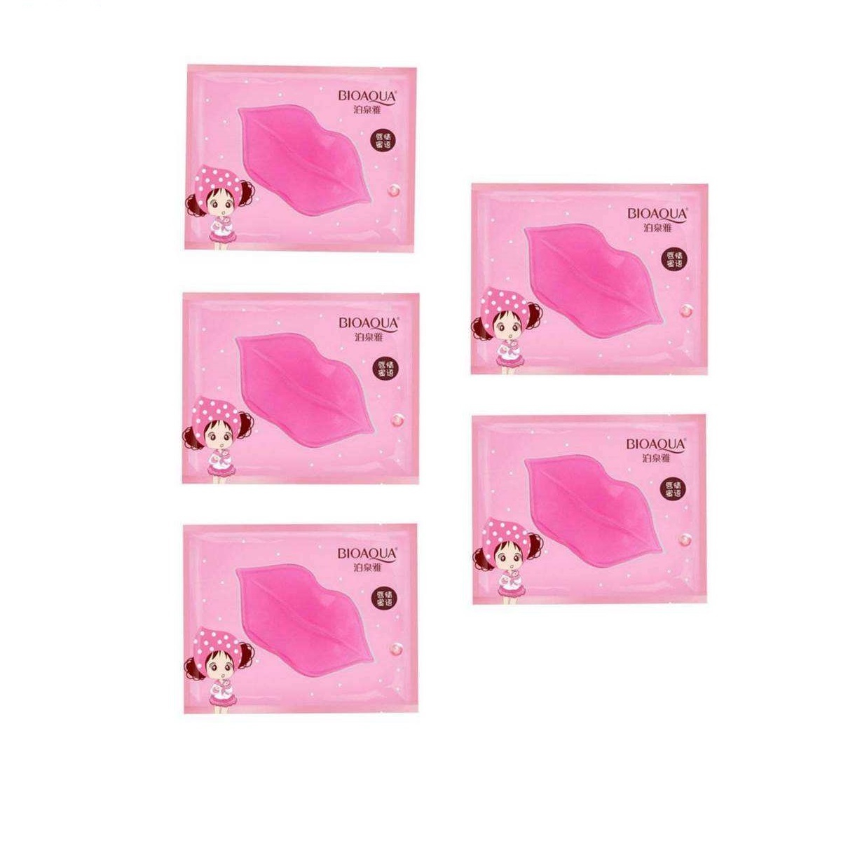 ماسک لب بیواکوا Strawberry - 8 میلی‌لیتر، بسته 5 عددی