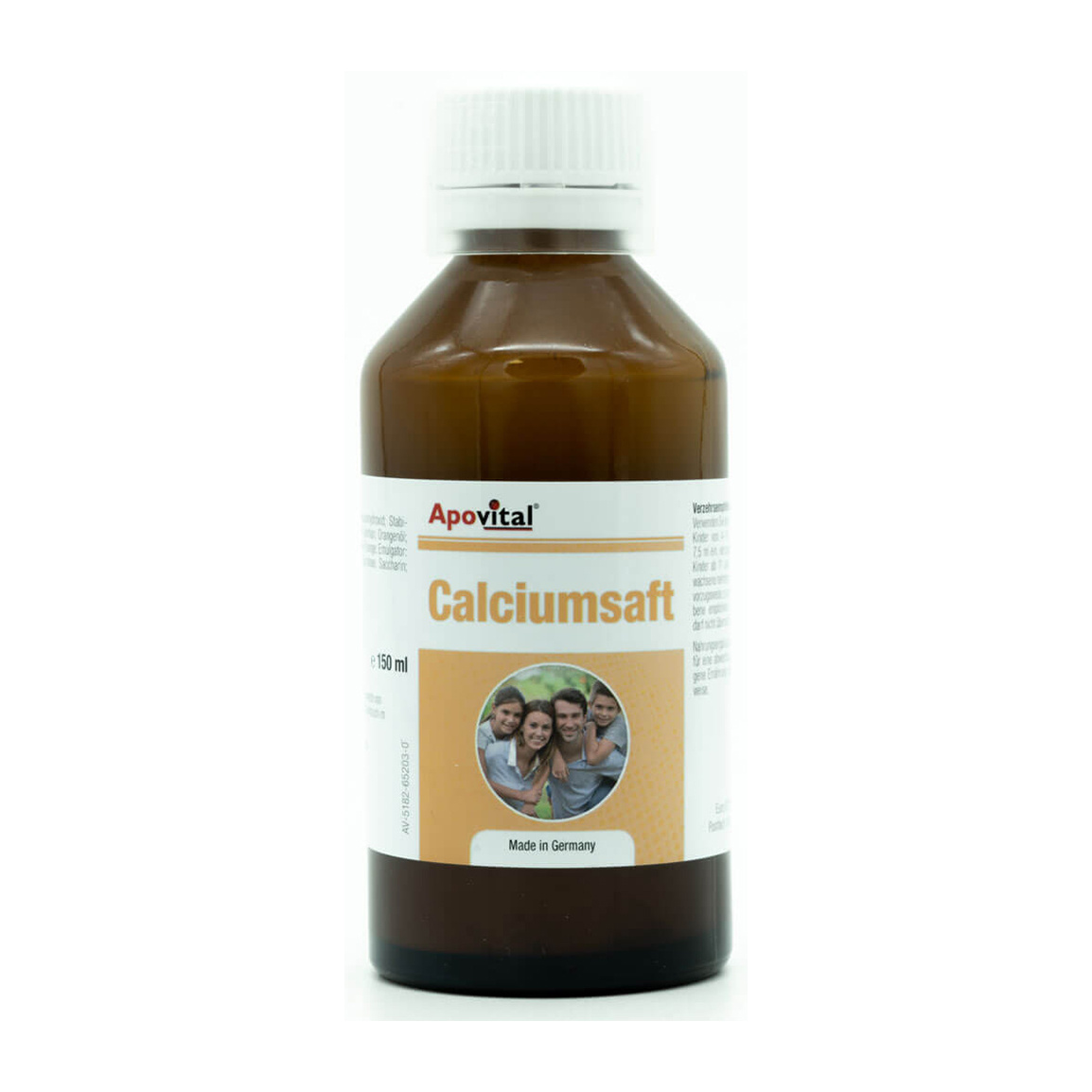 شربت کلسیم و ویتامین D3 Calciumsaft - 200 میلیلیتر