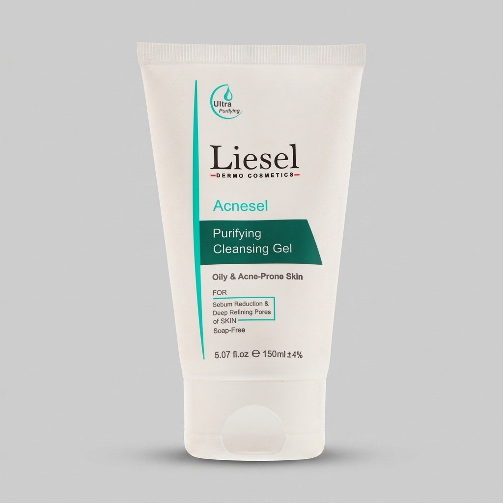 ژل شستشوی پوست چرب و آکنهای Acnesel - 150 میلیلیتر