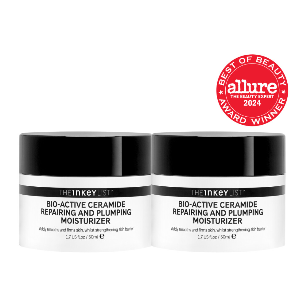 کرم مرطوب‌کننده The INKEY List Bio-Active Ceramide Moisturiser Duo