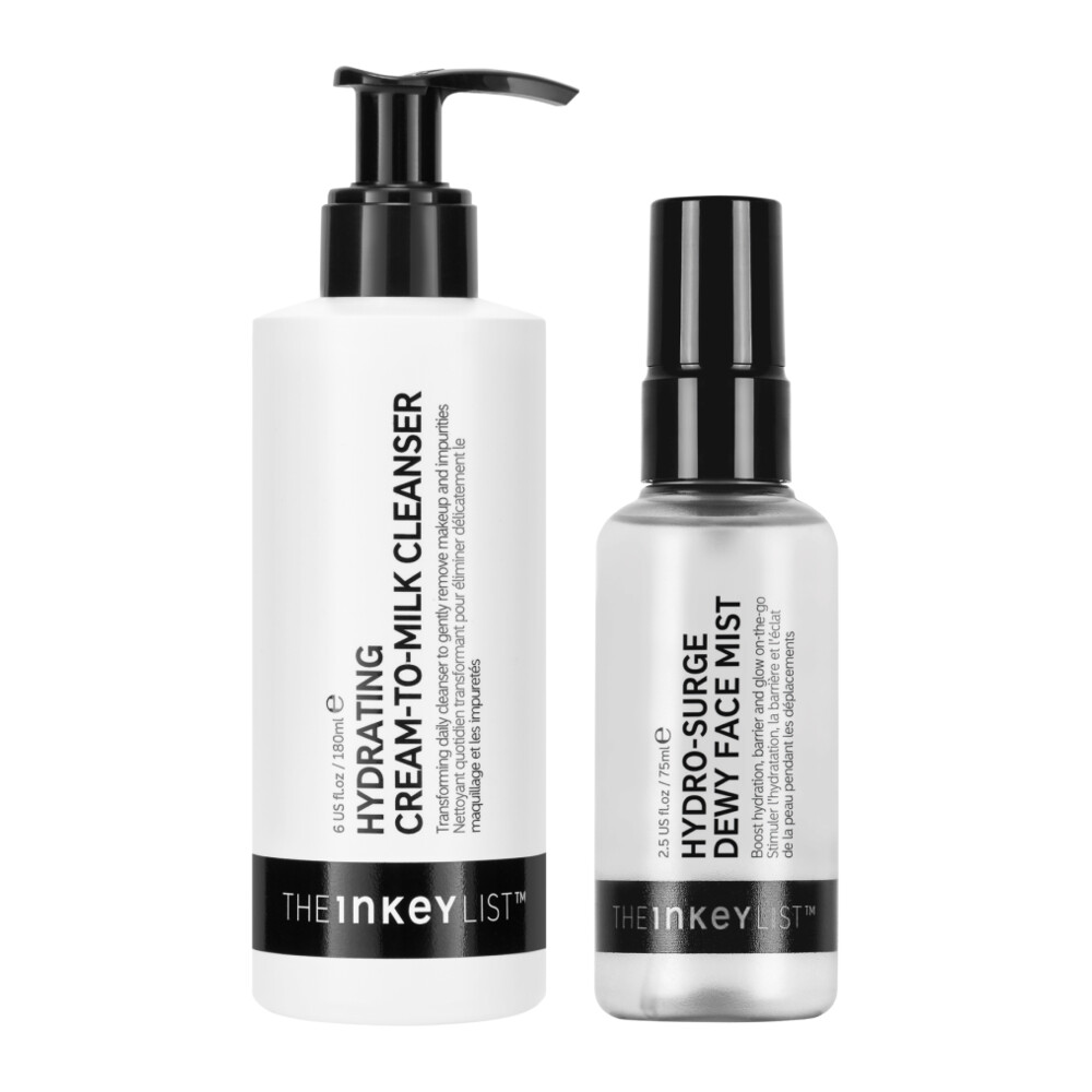 پاککننده صورت The INKEY List Hydrating Cleanser & Face Mist Duo