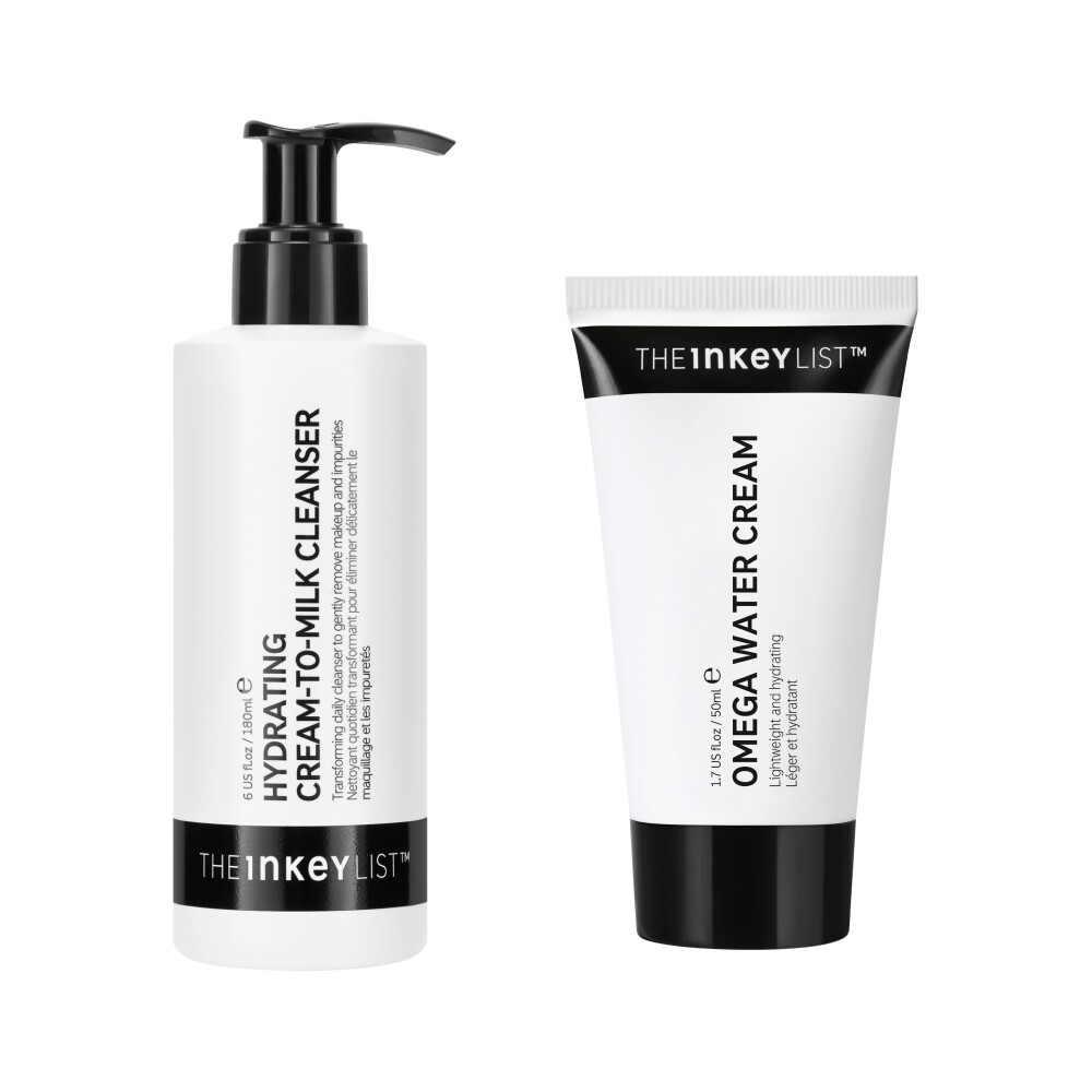کرم مرطوب‌کننده The INKEY List Hydrating Cleanser & Oil-Free Moisturiser Duo