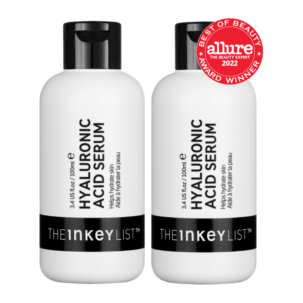 سرم The INKEY List Supersize Hyaluronic Acid Serum 100ml Duo