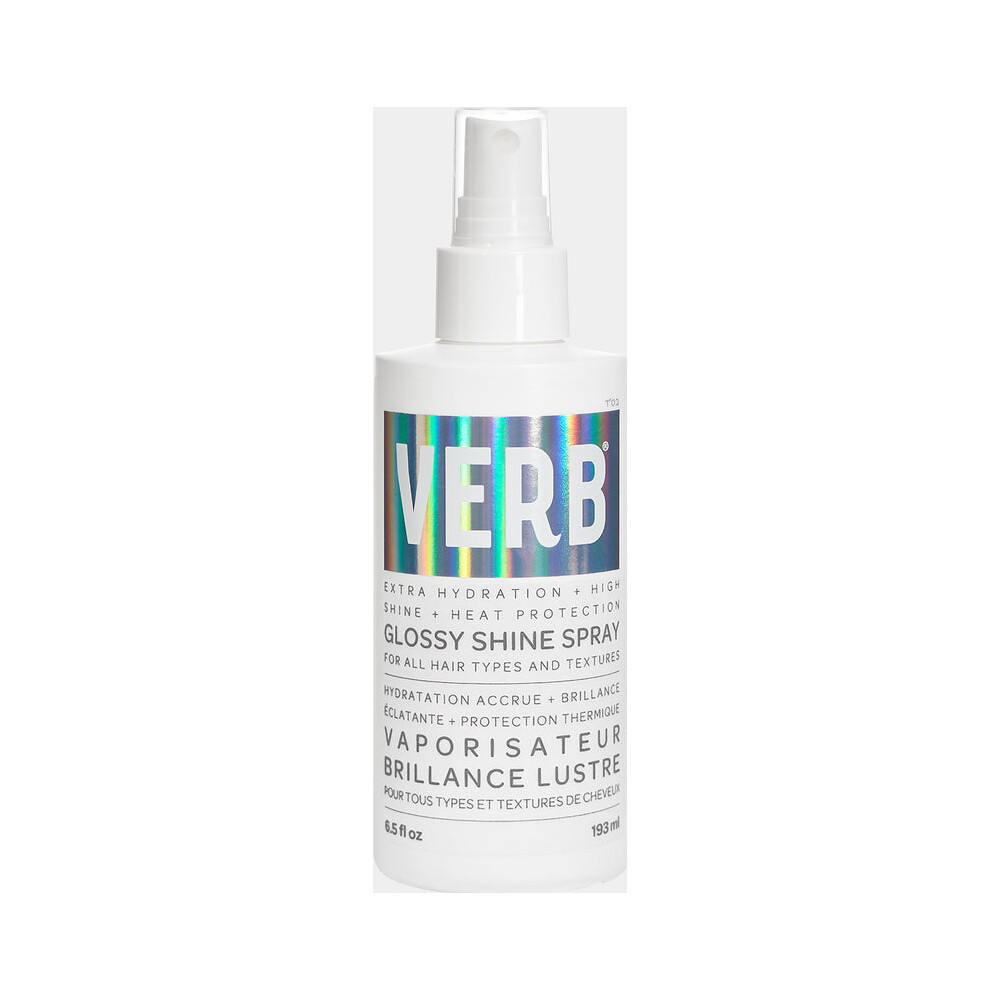 برق لب Verb glossy shine spray with heat protection